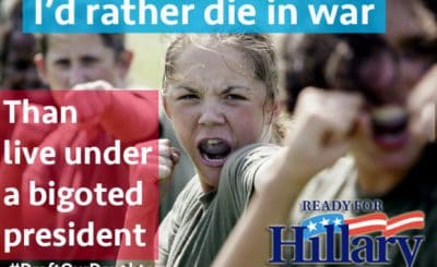 I'd Rather Die In War - Draft Our Daughters